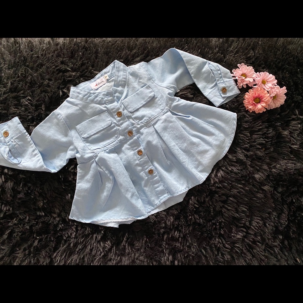 Baby girl shirt dress